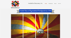 Desktop Screenshot of insideoutdiscovery.com